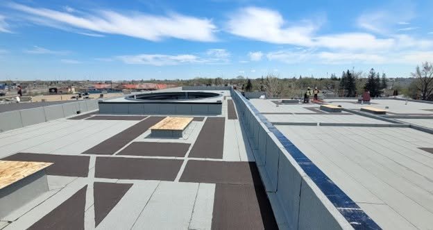 Roofing Progress