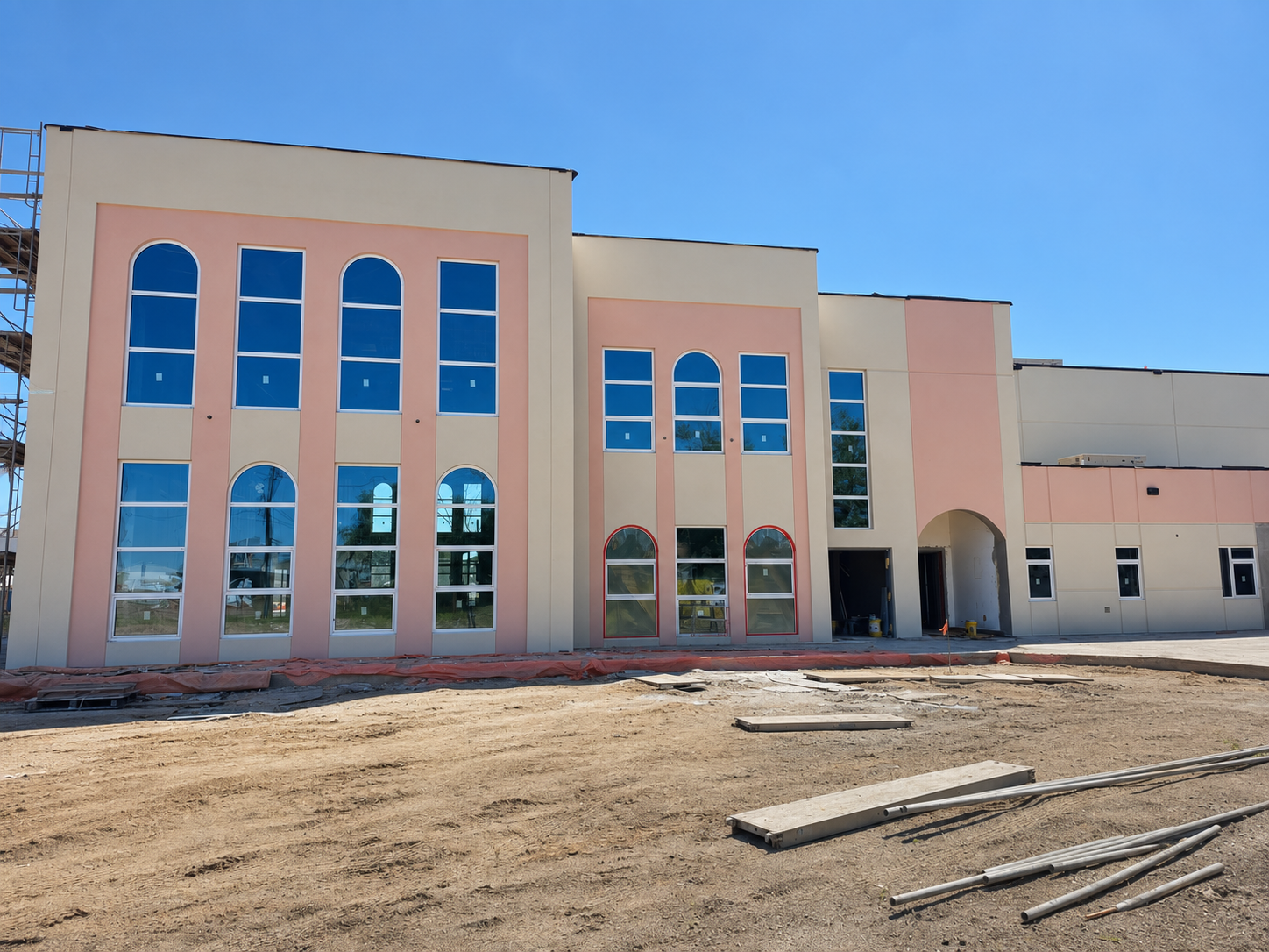 Exterior Construction Progress