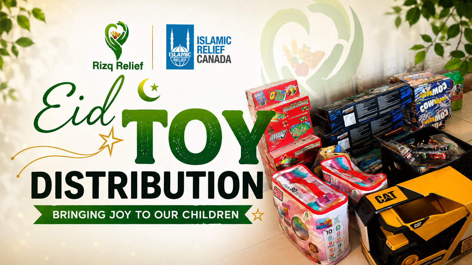 Eid Toy Distribution Brings Joy to Local Children